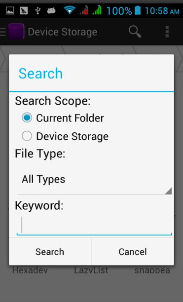 iFile Apk Installed on Android Devices